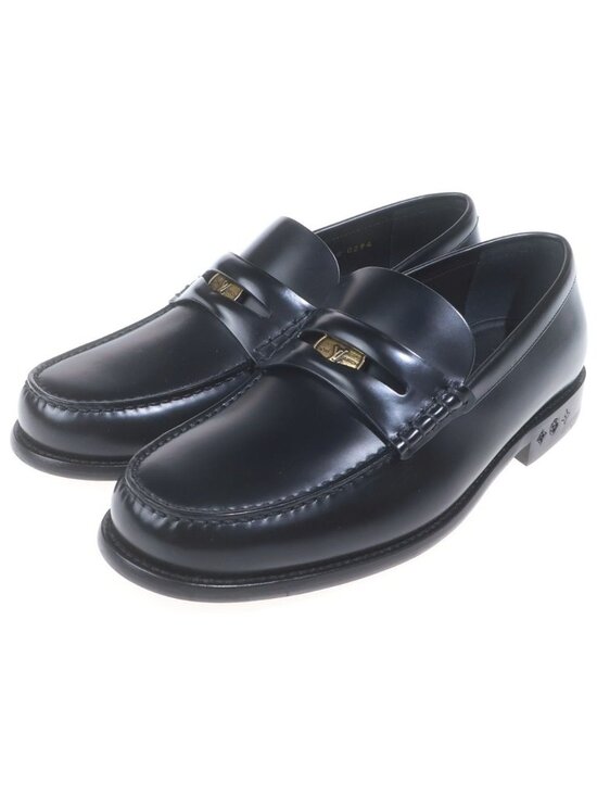 Louis Vuitton Loafer Leather Loafers Shoes Black main image 7